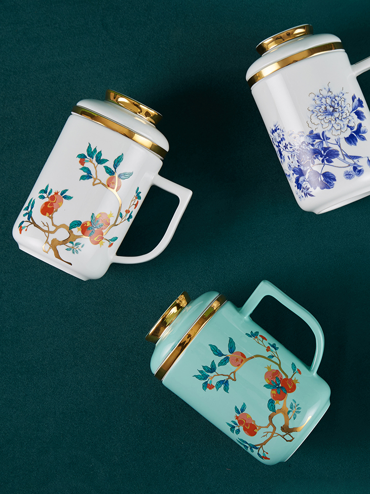 中國風三件套濾茶杯